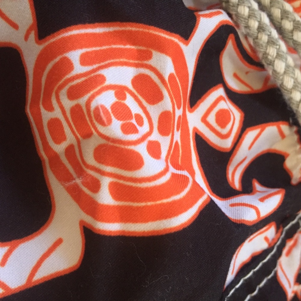Turtle print swim trunks - Picture 6 of 6